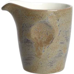 Milk jug “Revolution Granite”  porcelain  85ml  D=58, H=72, L=75mm  grey, brown.