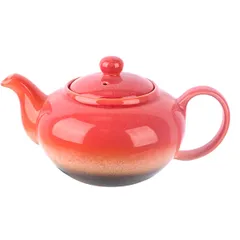 Чайник заварочный «Агат» фарфор 0,8л D=87,H=90,L=190мм красный, изображение 4