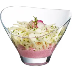 Креманка «Джаззд» стекло 250мл D=125,H=92мм прозр., изображение 3