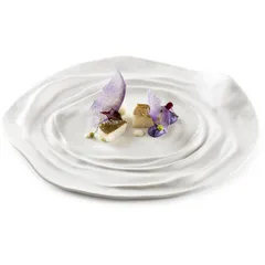 Тарелка «Барселона» мелкая фарфор D=29см белый