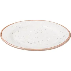 Тарелка «Пунто Бьянка» фарфор D=26,H=2см белый,черный, изображение 2