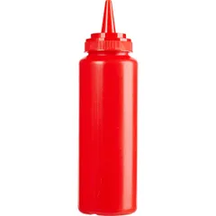 Container for sauces plastic 230ml D=50,H=175mm red