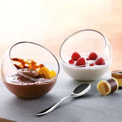 Креманка «Версатиль» стекло 40мл D=60,H=62мм прозр., изображение 4