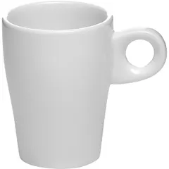 Чашка кофейная «Кунстверк» фарфор 80мл D=52,H=70,L=75мм белый, изображение 2