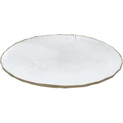 Тарелка бетон D=280,H=35мм белый,серый