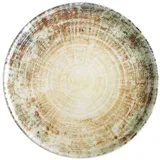 Тарелка «Нанокрем Бейж» с бортом фарфор D=200,H=16мм бежев.