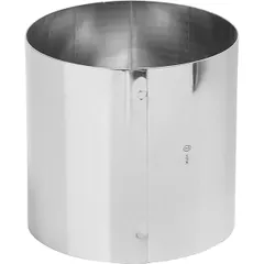 Кольцо кондитерское сталь нерж. D=10,5,H=10см металлич.