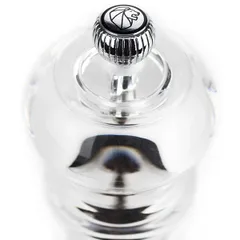 Мельница для перца «Нэнси» металлический механизм акрил D=55,H=90мм прозр.,металлич., изображение 4