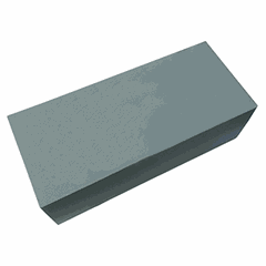 Grinding stone, abrasiveness 220 , H=83, L=243, B=104mm  green.