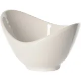 Салатник «Органикс» фарфор 165мл D=127,H=75,L=114,B=94мм белый