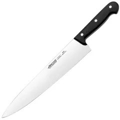 Нож поварской «Универсал» сталь нерж.,полиоксиметилен ,L=434/300,B=60мм черный,металлич.