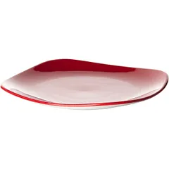 Тарелка «Фиренза Ред Квадро» квадратная фарфор ,H=27,L=230,B=230мм красный,белый, изображение 2