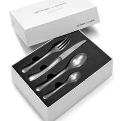 Ложка столовая «Студио Недда» винтаж сталь нерж. ,L=195,B=41мм металлич., изображение 4