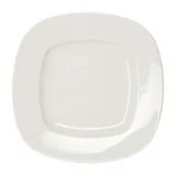 Тарелка «Рита» квадратная с закругленными краями фарфор ,H=3,L=28,B=28см белый