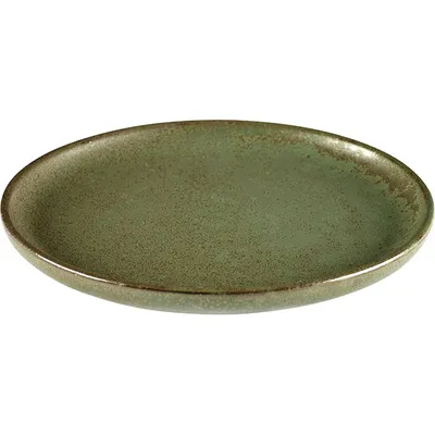 Тарелка «Серфис» керамика D=160,H=15мм зелен.