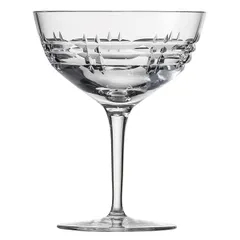 Champagne-saucer cr.glass 202ml ,H=12.9cm