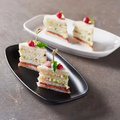 Блюдо «Клаб» прямоугольное керамика ,H=29,L=240,B=125мм черный, изображение 4