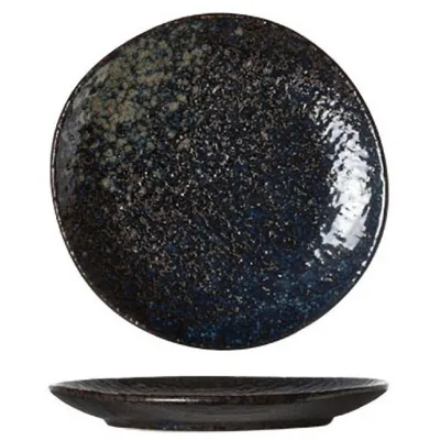 Тарелка «Блэк Йору» мелкая керамика D=140,H=15мм черный