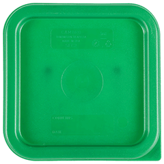 Lid for containers art.2SFSPP, 4SFSPP polyethylene ,L=18.5,B=18.5cm green.