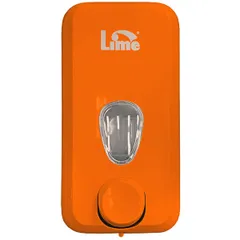 Диспенсер для жидкого мыла заливной 1л оранжев.