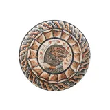 Тарелка «Месопотамия Фауна» фарфор D=27см коричнев.