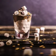 Стопка «Хани» стекло 80мл D=57,H=72мм прозр., изображение 2