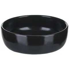 Salad bowl “Carbon” porcelain 250ml ,H=4cm black