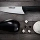 Нож поварской «2900» сталь нерж.,полипроп. ,L=335/200,B=57мм черный,металлич., изображение 3