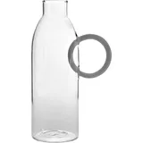 Бутылка с кольцом стекло ,H=235,L=120,B=80мм