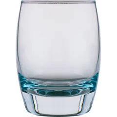 Old fashion "Enjoy" glass 350ml D=68,H=105mm blue.