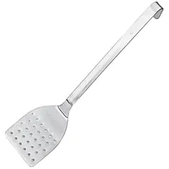 Perforated kitchen spatula  stainless steel , L=54/11, B=12cm  metal.