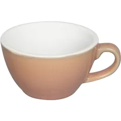 Чашка чайная «Эгг» фарфор 150мл персик.