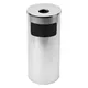 Урна-пепельница сталь,алюмин. D=25,7,H=60,2см металлич., изображение 2