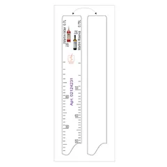 Bar line “Martini Bitter Spirito” 0.7 l, “Riserva” 0.75 l  plastic , L=28, B=2cm  white