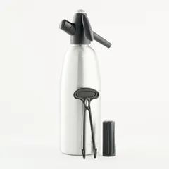 Сифон для газирования воды алюмин.,пластик 1л, изображение 3