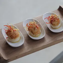 Блюдо для комплимента овальное набор[6шт] фарфор ,H=25,L=98,B=58мм белый, изображение 2