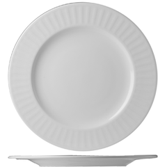 Тарелка «Эвита» мелкая фарфор D=26,H=2см белый