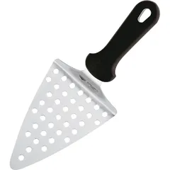 Kitchen spatula perforated  stainless steel , L=31, B=12cm  metallic, black