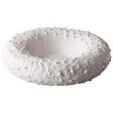 Plate “Ro Design Bai Erbisi” for presentations ceramics D=21cm white