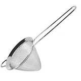 Bar sieve “Silen”  stainless steel  D=9, H=9cm  silver.