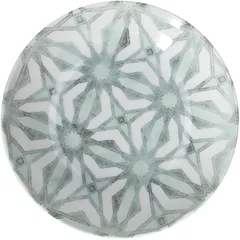 Deep plate “Til”  porcelain  D=20cm  green.