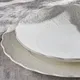 Тарелка «Поэма Лейс» мелкая фарфор D=28см белый, Диаметр (мм): 280, изображение 2