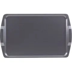 Rectangular tray with handles plastic ,L=64,B=40cm gray