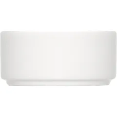 Масленка без крышки фарфор 110мл D=75,H=36мм белый, изображение 2