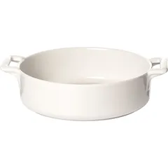 Сковорода порционная «Бель Кузин» фарфор 1л D=185,H=55,L=230мм белый