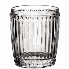 Old fashion “Elize” glass 310ml D=87,H=98mm clear.