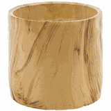 Ваза для цветов керамика D=14,H=13см древесн.