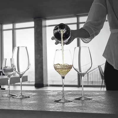 Бокал для вина «Инальто Трэ Сэнси» стекло 430мл D=85,H=220мм прозр., Объем по данным поставщика (мл): 430, изображение 2