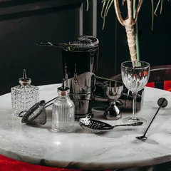 Дроппер «Пьюр» стекло 90мл D=56,H=128мм прозр., изображение 3