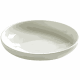 Блюдце «Бэйс» для масла фарфор D=80,H=15мм белый,матовый